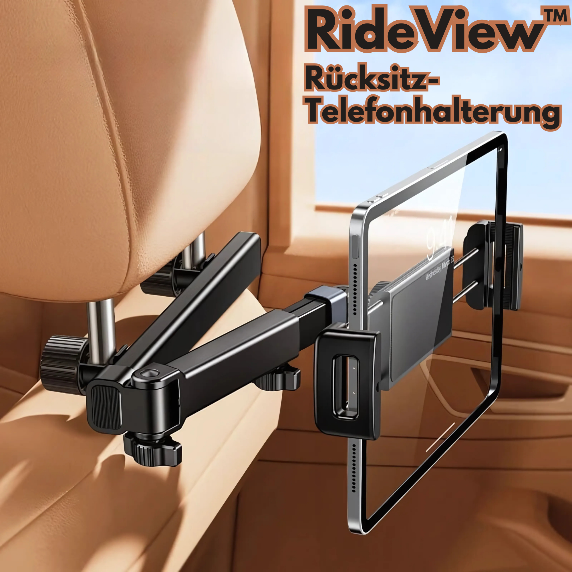 50% OFF | RideView™ | Car Headrest Phone and Tablet Holder